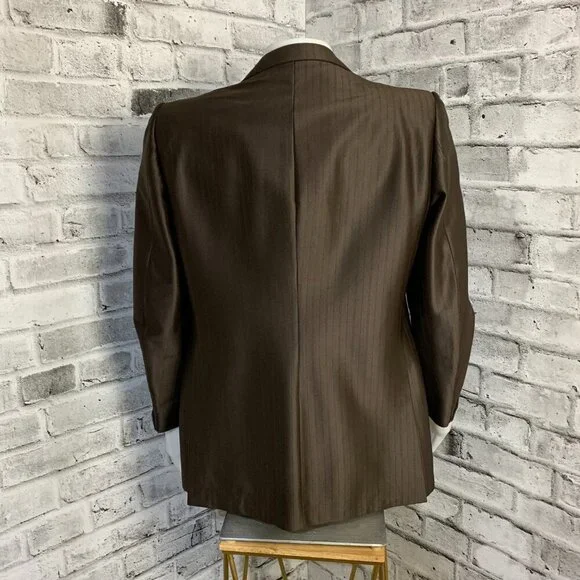 Vintage 70s Stan's of Las Vegas Union Made Chocolate Brown Blazer